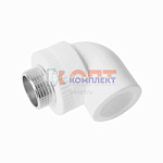 PPR VIEIR Угол комбинированный  32-1" НАР.Р. латунь (80/10шт)