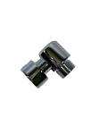 Соединение угловое декоративное с накидной гайкой 3/4"Fx1/2"M (100шт)