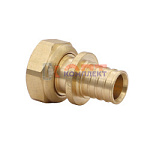 Соединитель ЕВРОКОНУС  с накидной гайкой Ф20X3/4"F  "VER-PRO" (75/5шт)
