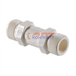 Вставка ремонтная для счетчика воды DN20 (1", 105 мм, нейлон)  (10 /140шт)