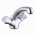 Смеситель двуручковый для умывальника VIEIR (1/10шт)