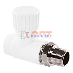 PPR TEBO Вентиль для радиаторов прямой 20x1/2"  (10/60шт)