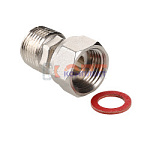 Полусгон прямой с накидной гайкой, 1 1/4"x1" (10 /50шт)