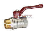Кран шаровой 11/2” вн/нар, рычаг, латунь, PN25, ГОСТ стандарт, Temper (3шт)