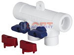 PPR TEBO Коллектор 25x20x4 вых. универсальный  (3/15шт)