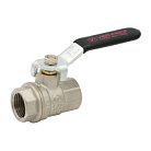 Кран шаровой 2" F/F  (ручка) НИКЕЛЬ  "VER-PRO"(16/2шт)