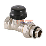 Клапан термостатический для радиатора прямой с преднастройкой (KV 0,1-0,6) 3/4" (10 /80шт)