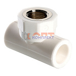 Тройник PPR с переходом на вн. р. 40х1"