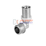 Пресс уголок 16X1/2"нар  (250/10шт)