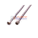 Гибкая подводка для воды 500см 1/2 в-н  нерж сталь VIEIR (20шт)