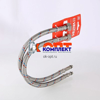 Комплект г/п для смесителя М10х18+М10х35 - G1/2" 60см  (5 /70шт) 6