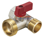 Кран шаровый Zegor  тройной для подкл. с/т приборов 1/2"х3/4"х1/2" латунь (25/150шт)