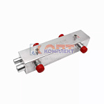 Гидравлический разделитель из нерж. стали, квадратный профиль DN25, 40кВт (12/1шт)