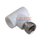 PPR ТМ Тройник с накидной гайк T20×1/2вн (220/20шт)