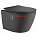 Унитаз подвесной, цвет СЕРЫЙ (1шт) 0