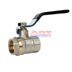 Кран шар. АТМ стандарт проход  рукоятка 1" вн.-вн. (10/100шт)