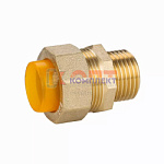 Муфта для газа с диэлектриком 20Ax3/4" (НР) (120/10шт)