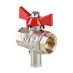 Кран шар. для подкл. датчика темп., 3/4" (12 /108шт)