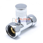 Кран для полотенцесушителя 1/2F*1F VR (2/60шт)