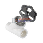 Вентиль прямоточный 32 мм   (5 /35шт)