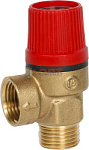 Клапан предохранительный 1/2"вн х1/2"нар  ZEGOR 6 бар (1/100шт)