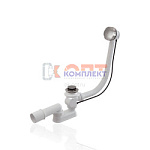 Обвязка пластиковая для ванны ПОЛУАВТОМАТ горловина и ручка хром металл VR (1/25шт)