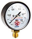 Манометр TM-510P Ду 100 с нижним подключением (150°) 1/2", 0-16 бар