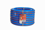 Шланг полив ТЭП с покрытием Soft-touc 3/4" (18-20мм)  армированный, синий (бухта 20м)