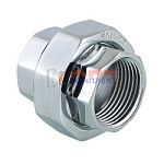 Муфта разъемная 1/2" вн.-вн. Хром   (10 /110шт)
