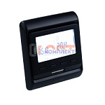 Хронотермостат электронный комнатный с датчиком температуры пола ( черный)