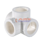 Крестовина PPR двухплоскостная 25мм  (10 /140шт)
