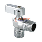 Кран шар. угловой для подкл. с/т приборов 1/2"х1/2"  (14 /168шт)