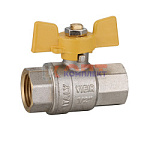 Кран газовый VR вн-вн 1/2 бабочка (14/112шт)