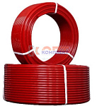 Труба PE-RT 16х2,0 для теплого пола красная VERO-PLAST (бухта 600 м)