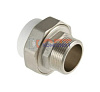 PPR ТМ Американка прямая 25*1/2 нар латунь (140/ 10шт)