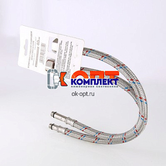 Комплект г/п для смесителя М10х18+М10х35 - G1/2" 60см  (5 /70шт) 4