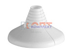 отражатель белый пластик разъемный универсальный 15-25мм (40/280шт)