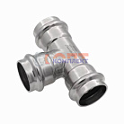 Тройник из нержавеющей стали88.9x88.9x88.9  "VER-PRO" (5/1шт)