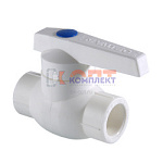 Кран PPR гор.вода 20мм   (5 /120шт)
