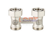 Узел для нижн. подкл. рад. прямой 3/4хЕвроконус (без адаптеров) (10/50шт)