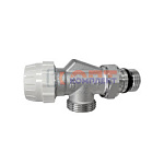 Клапан ОСЕВОЙ термостатич. (M30X1,5) 3/4"ЕВРОКОНУС х1/2" ViEiR (комплект + VR350+VR318A) (60/1шт)