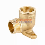 Уголок с креплением 1/2"Mx1/2"F(150/10шт)