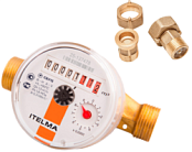 Водосчетчик универсальный ITELMA СВУ 15-D110-1-WR-L-00 IТ, с комплектом КМЧ (24шт)