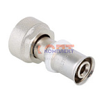 Соединитель ЕВРОКОНУС коллекторный пресс для м./п. трубы 16(2,0) x 3/4 (евроконус)  (10 /200шт)