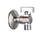 Угловой кран   1/2 -3/4  LUX Ganzer  хром (60/1шт)