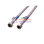 Гибкая подводка для воды 60см 1/2 ВН-ВН нержавейка в СИЛИКОН покрытии (150шт)