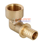 Угольник надвижной с переходом на вн.р. 16(2,2) х 1/2"