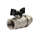 Кран шаровый с американкой 1/2"  "VER-PRO" (56шт)