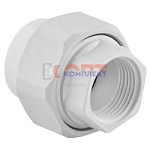 PPR TEBO Муфта пластиковая разъемная вн.р. 20x1/2"  (20/240шт)