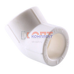 Угольник 45 PPR 50мм (5 /30шт)